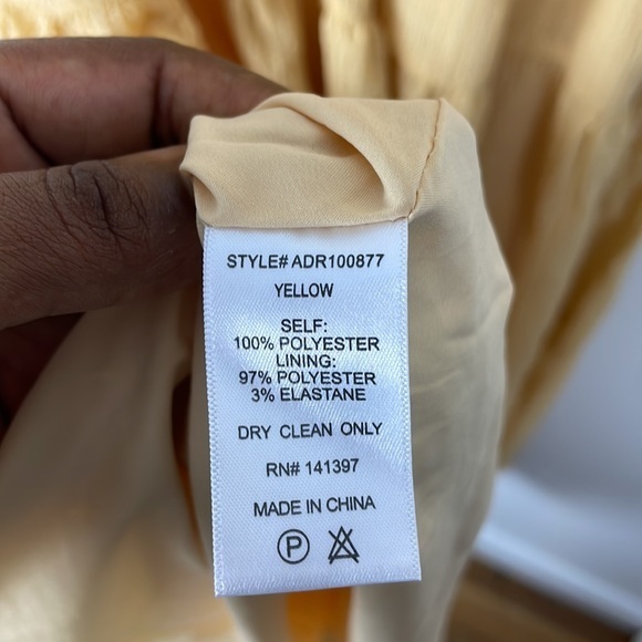 NWT ASTR Gauzy Puff Sleeve Tiered Midi Maxi Dress - Picture 7 of 7